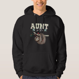 Aunt To Be Sloth Cute Animal Hoodie