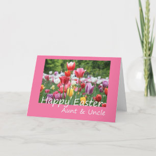 Aunt & Uncle Happy Easter Holiday Card