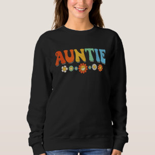 Aunt Vintage Floral To Auntie From Niece Mother s  Sweatshirt