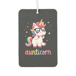 Aunticorn Aunty Dabbing Unicorn Auntie Aunt Christ Car Air Freshener
