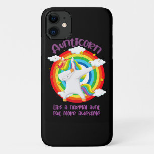 Aunticorn Like A Normal Aunt But More Awesome Case-Mate iPhone Case