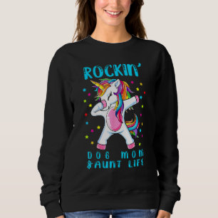 Aunticorn The Dog Mum Aunt Tee Womens Dog