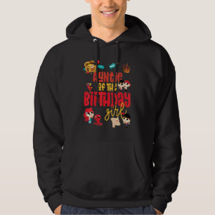 Auntie Birthday Girl Pirate Birthday Party Theme O Hoodie