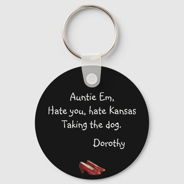 Auntie Em Products Key Ring (Front)