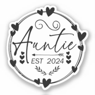Auntie Est 2024 Pregnancy Announcement Aunt Funny