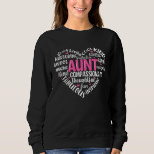 Auntie Funnt Mother s Day Aunt Life Best Aunt Ever Sweatshirt