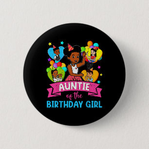 Auntie Gracie's Corner Birthday Dolls Cute Party G 6 Cm Round Badge