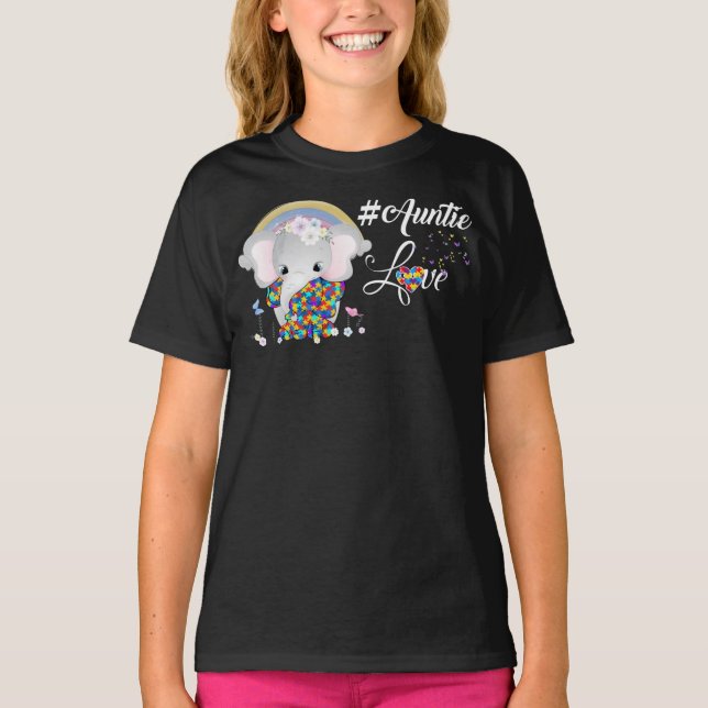auntie love T-Shirt (Front)