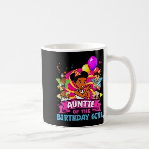 Auntie Of Birthday Girl Gracie Nk Doll Family Deco Coffee Mug