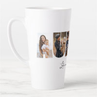 Auntie Photo Collage Latte Mug