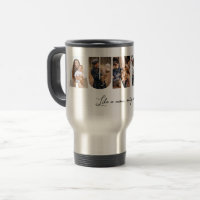 Auntie Photo Collage Travel Mug