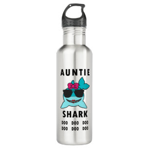 AUNTIE SHARK DOO DOO DOO 710 ML WATER BOTTLE