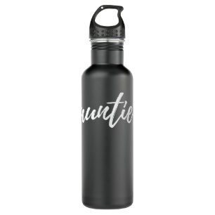 Auntie Squared Aunt of Two  710 Ml Water Bottle