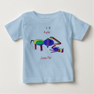 Auntie Time - Baby Shower Gift Ideas Baby T-Shirt