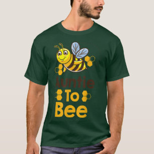 Auntie To Bee Gender Reveal T-Shirt