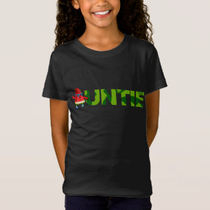 Auntie Watermelon Summer Tropical Fruit T-Shirt