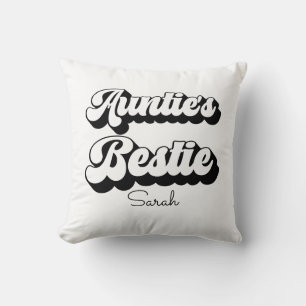 Auntie's Bestie Aunt and Nephew Cushion
