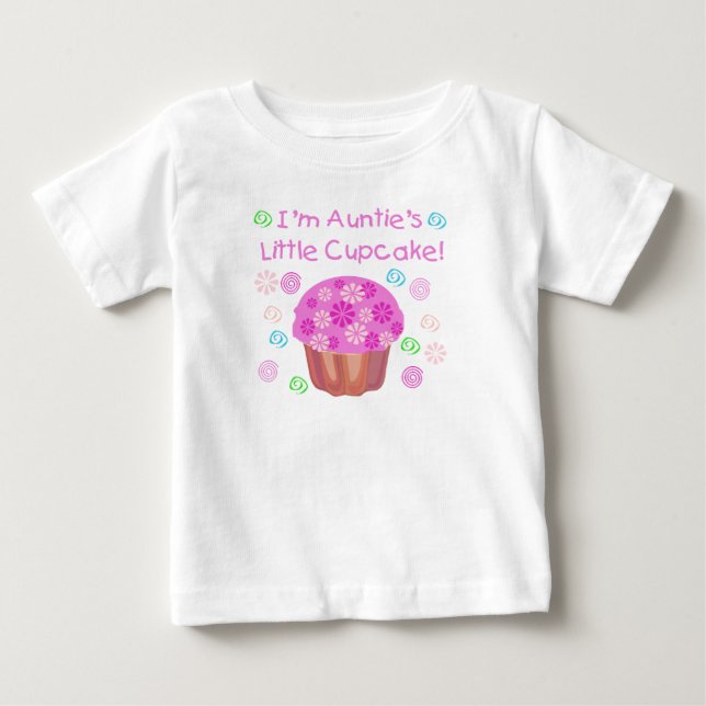 Auntie's Cupcake Baby T-Shirt (Front)