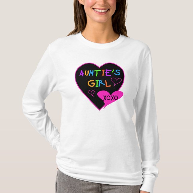 Aunties Girl t shirts, mugs, hats, and more T-Shirt (Front)