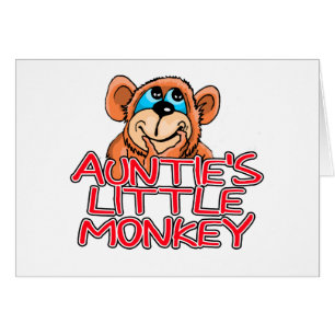 Auntie's Little Monkey Tshirts and Gifts