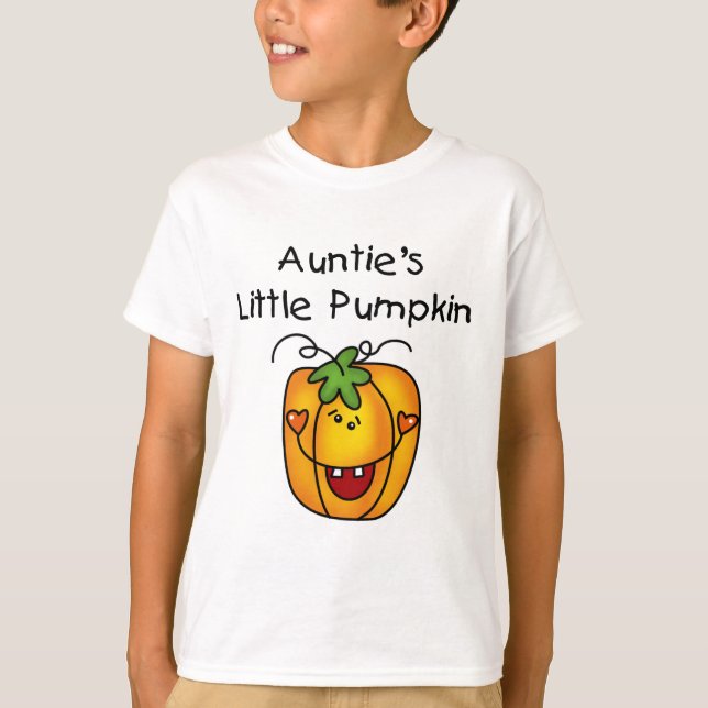 Auntie's Little Pumpkin Tshirts and Gifts (Front)