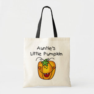 Auntie's Little Pumpkin Tshirts and Gifts Tote Bag