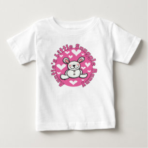 Auntie's Little Snuggle Bunny Toddler Ruffle Dress Baby T-Shirt