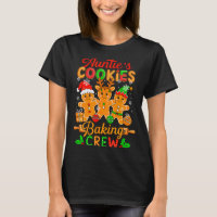 Auntie's Xmas Cookie Baking Crew Funny Baker Ginge