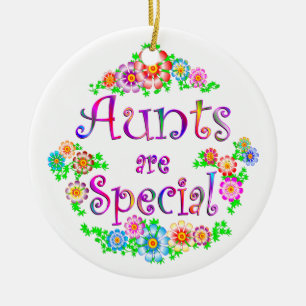 AUNTS are Special Ceramic Tree Decoration