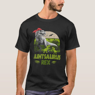 Auntsaurus Rex T Rex Dinosaur Cute Mother's Day T-Shirt
