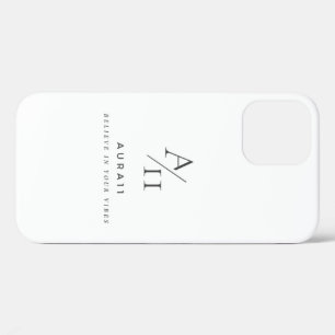 Aura11 believe in your vibes iPhone 12 case