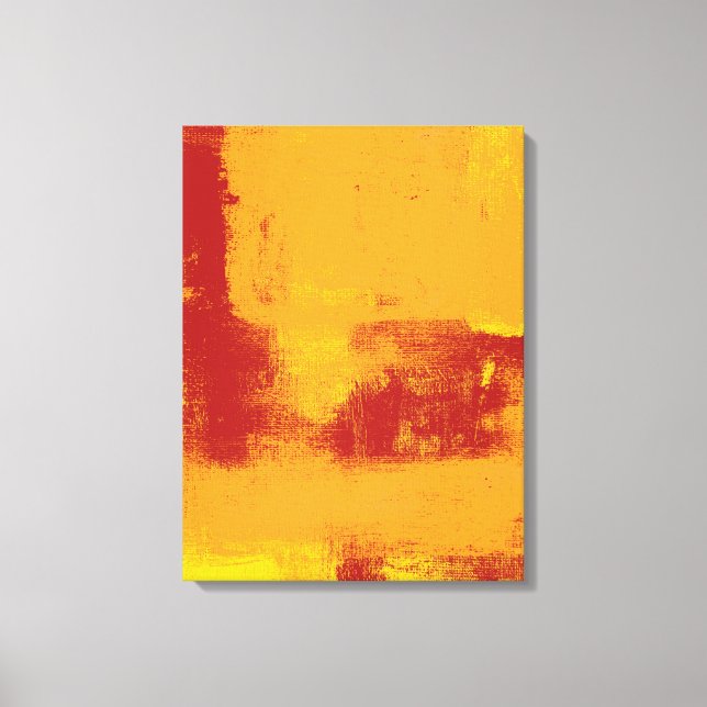 Aura Colours Canvas Print (Front)