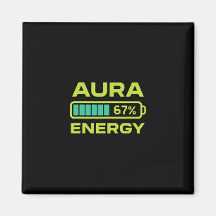 Aura Energy 67 Percent Meme Six Seven Farming Magnet