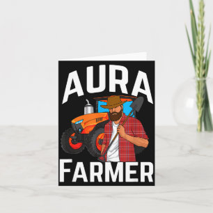 Aura Farmer Funny Meme  Card