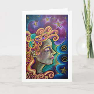 "Aura" Greeting card