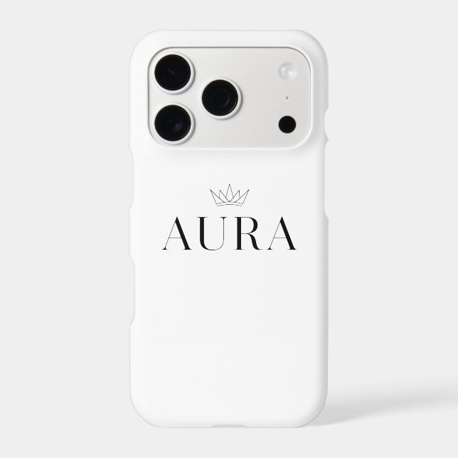 AURA - Luxury Minimal Crown (Back)