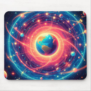 Aura of Earth and The Visible Law of Attraction Mouse Pad
