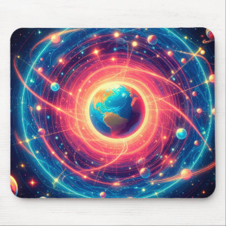 Aura of Earth and The Visible Law of Attraction Mouse Pad