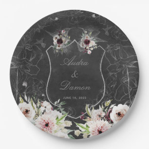 Aura Of Night Wedding 9 Inch Dinner Plate