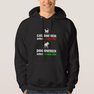 Aura Points Meme Funny Aura Dog Owner Hoodie