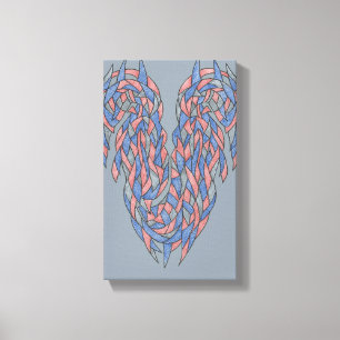 Aura Shift – Soft Gradient Abstract Canvas Print