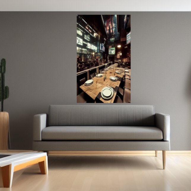Aurea Lux Restaurant | AI Art Poster (Creator Uploaded)
