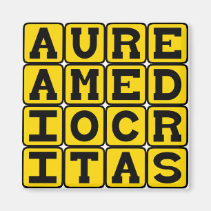 Aurea Mediocritas, Golden Mean Magnet
