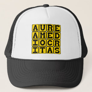 Aurea Mediocritas, Golden Mean Trucker Hat