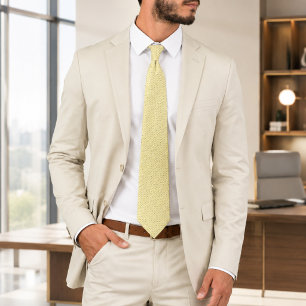 Aurelius Regent Luxury Ivory & Gold Pattern Tie