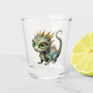 Auren – Little Emerald Forest Dragon Shot Glass