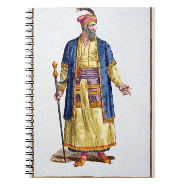 Aurengzeb, Great Khan of the Mongol Hordes from Re Spiral Notebook (Front)