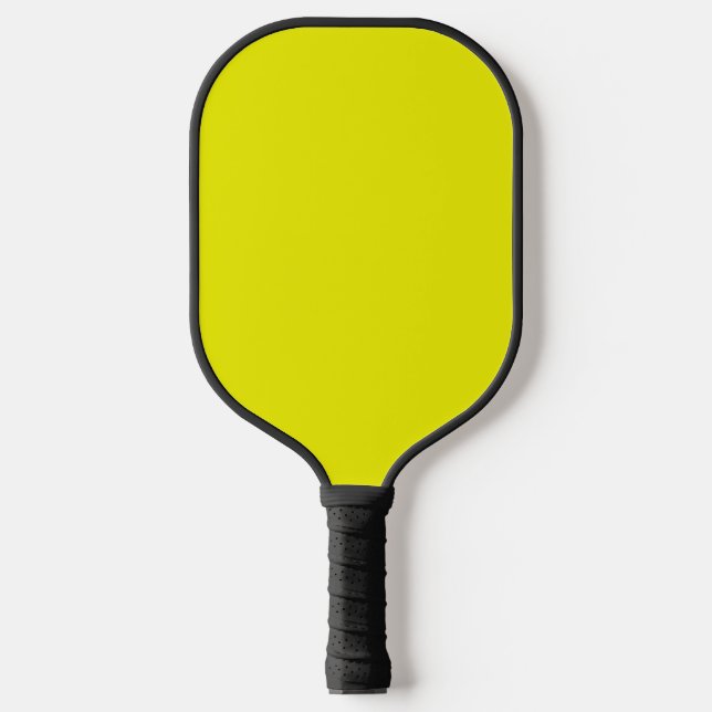 Aureolin (solid colour)  pickleball paddle (Front)