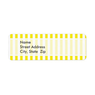 Aureolin Yellow Stripes; Striped