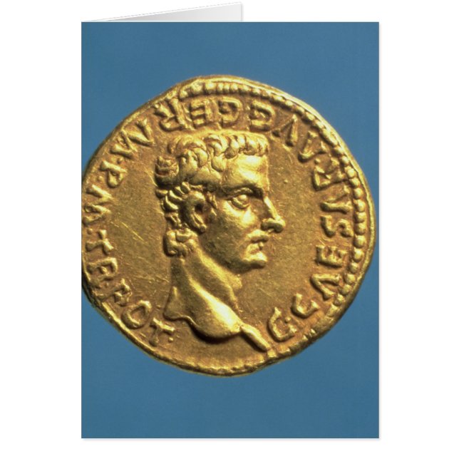 Aureus  of Caligula  bareheaded (Front)